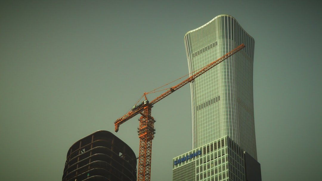 white and black high rise building