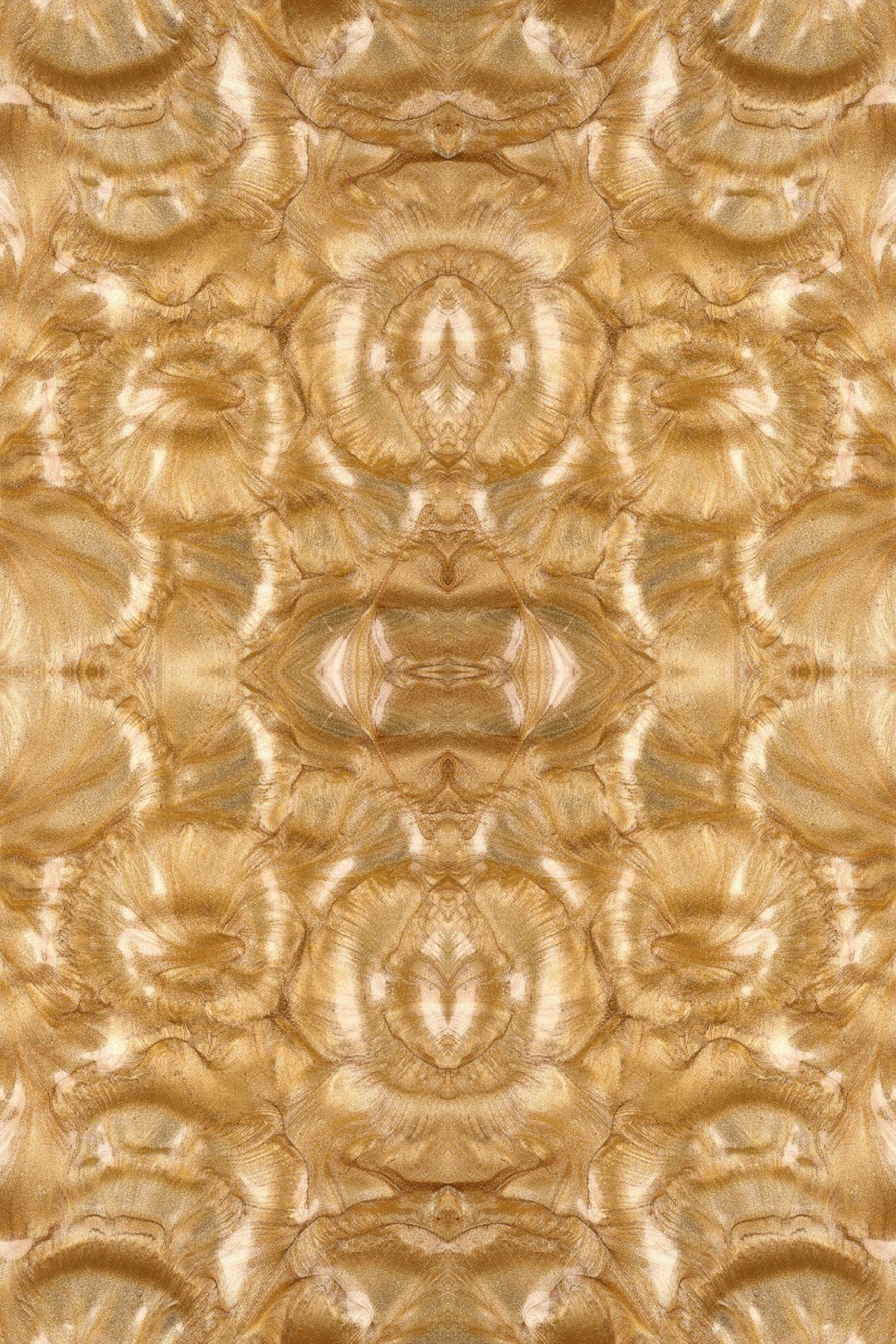 a gold and white background with an intricate design
